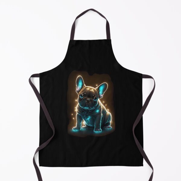 Item preview, Bioluminescent Cute French Bulldog designed and sold by Level3Visualsd.