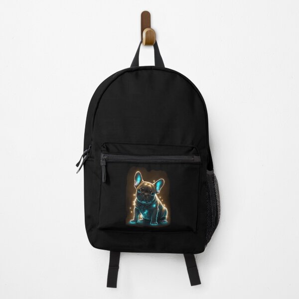 Item preview, Bioluminescent Cute French Bulldog designed and sold by Level3Visualsd.