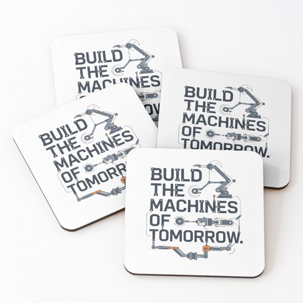 Item preview, Build The Machines Of Tomorrow Robotics & Automation Engineer designed and sold by Amr Darwish Graphic designer.