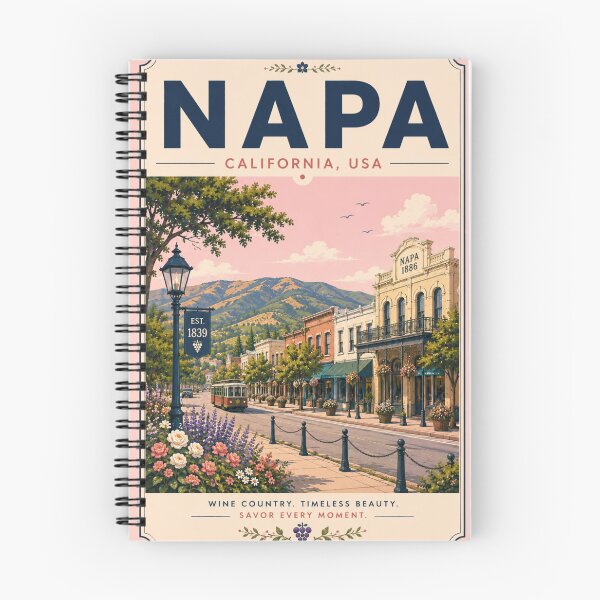 Item preview, Napa Valley California  designed and sold by PamLeeDesign.