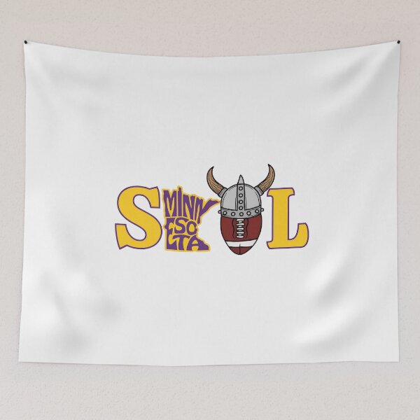 Item preview, Viking Football Helmet Skull Inspired Sports Emblem designed and sold by JoshuaMcd67522.