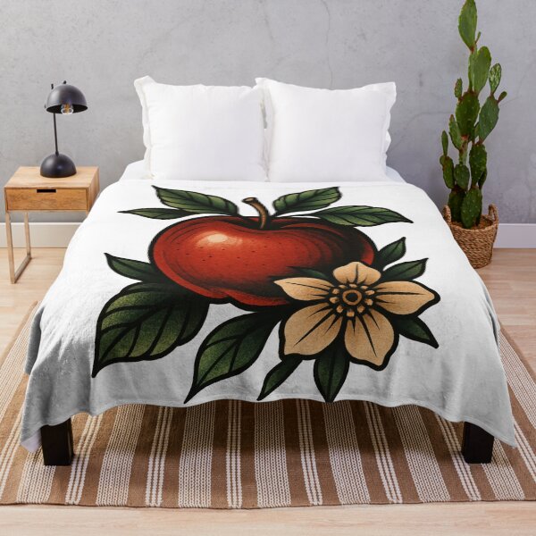 Item preview, Crimson Apple with White Flower designed and sold by futuremartiah.