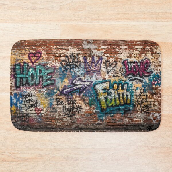Item preview, Walls of Faith - Hope + Faith + Love designed and sold by Pastor Reeves Studio.
