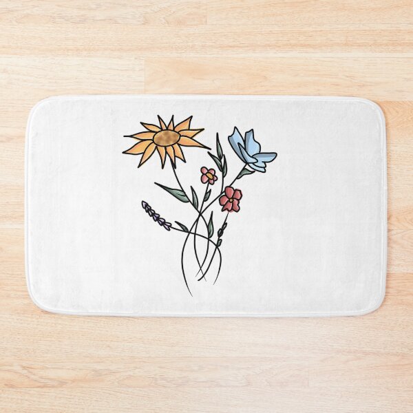 Item preview, Aesthetic Flower Sticker designed and sold by ryken-hens.