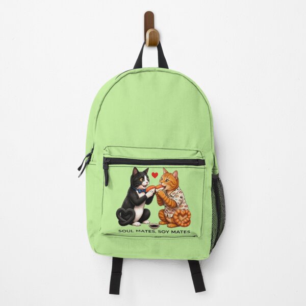 Item preview, Soul Mates, Soy Mates - Funny Cat Sushi Date Illustration designed and sold by SammyMorry.