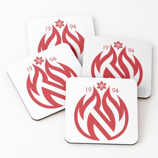 Item preview, Crimson Flame Monogram Art designed and sold by Kune Club.