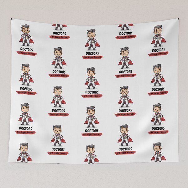 Item preview, Doctors Are Super Heroes designed and sold by boaz-lindquis.