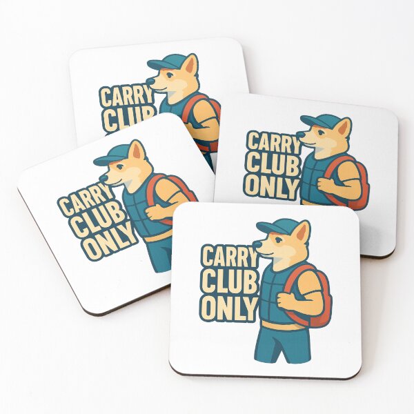 Item preview, Coyote Rucker Carry Club Only Trail Training Graphic designed and sold by Ainbowz-Artwork.
