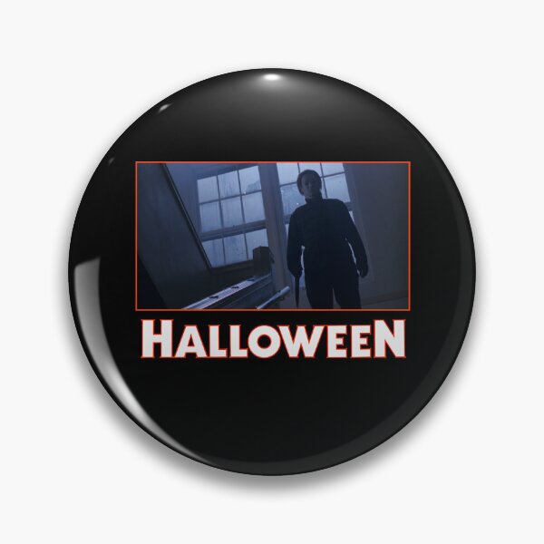 Item preview, The Shape Descending the Stairs (With Halloween Franchise Logo) designed and sold by Atomic Mouth Designs.