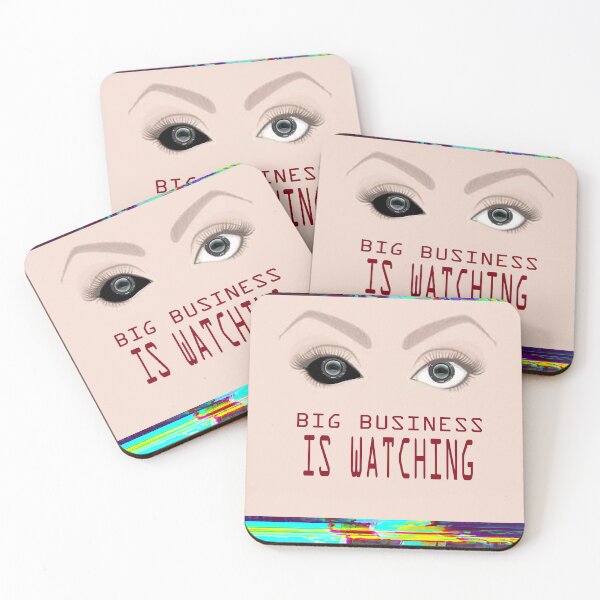 Item preview, BIG BUSINESS IS WATCHING designed and sold by gum-boots.