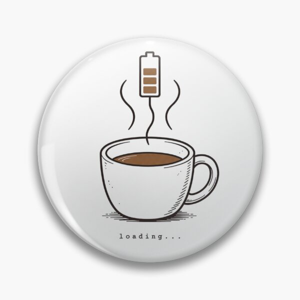 Item preview, Coffee Loading – Caffeine Battery Recharge designed and sold by MySthore.