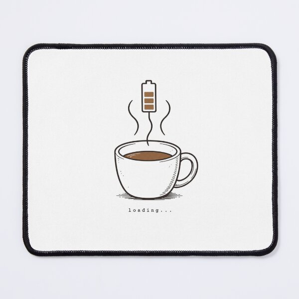 Item preview, Coffee Loading – Caffeine Battery Recharge designed and sold by MySthore.