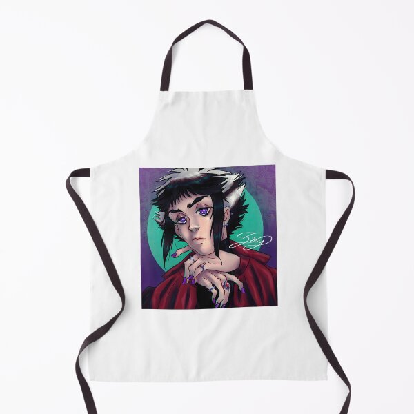 Item preview, Vibrant Portrait of Alternative Character with Purple Eyes designed and sold by Catsi-Nook-Art.
