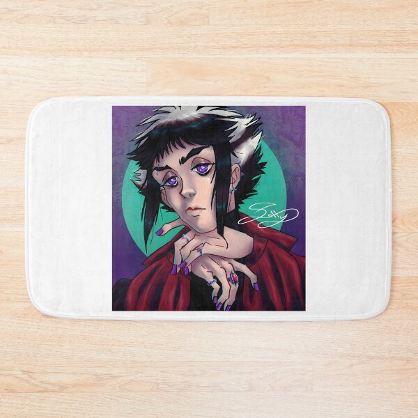 Item preview, Vibrant Portrait of Alternative Character with Purple Eyes designed and sold by Catsi-Nook-Art.