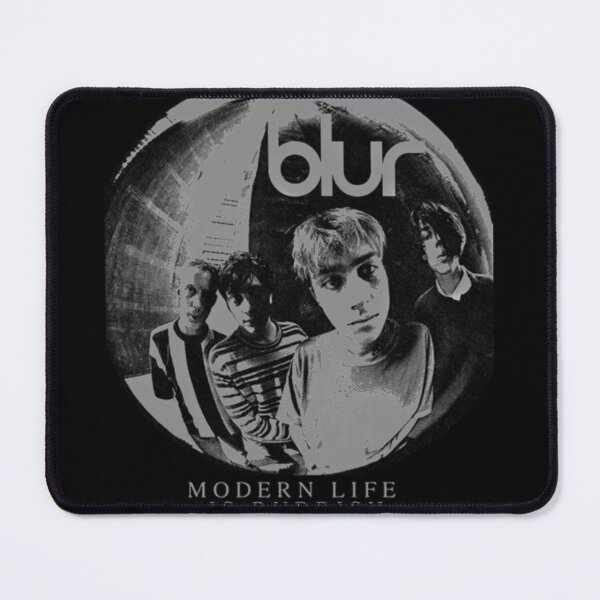 Item preview, Blur Monochrome Britpop Alternative Rock Portrait Design designed and sold by WukisWiOaima.