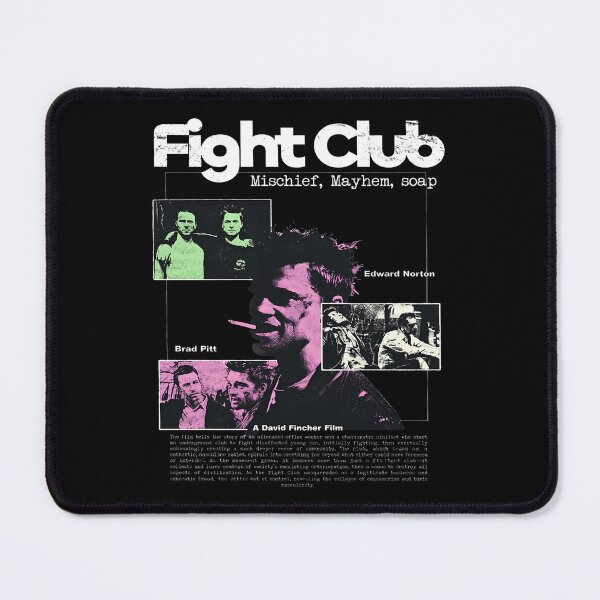 Item preview, Fight Club Retro Graphic Design for Movie Fans designed and sold by Catsi-Nook-Art.