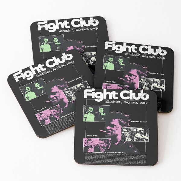 Item preview, Fight Club Retro Graphic Design for Movie Fans designed and sold by Catsi-Nook-Art.