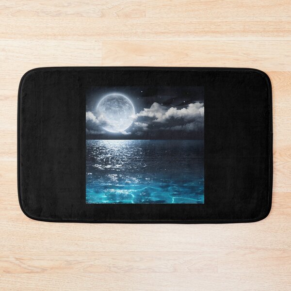 Item preview, Full Moon Over Ocean designed and sold by Level3Visualsd.