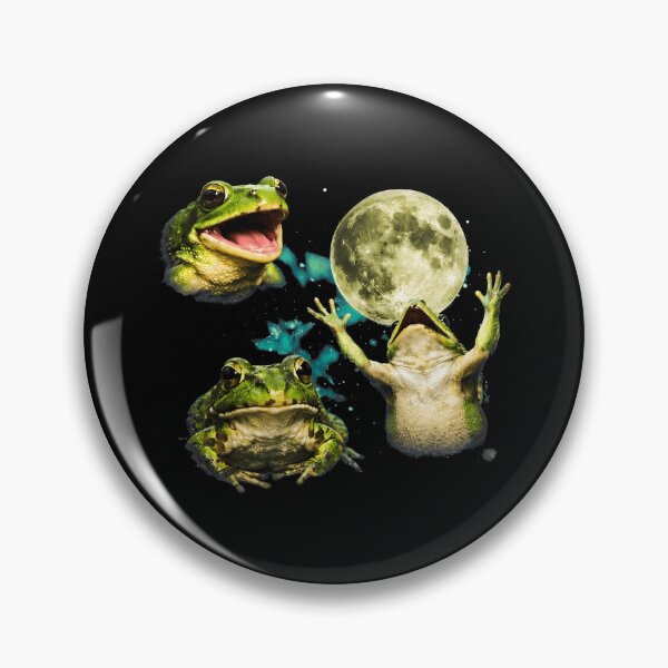 Artikelvorschau, Vintage Froschmond Retro Amphibien Design entworfen und verkauft von Catsi-Nook-Art.