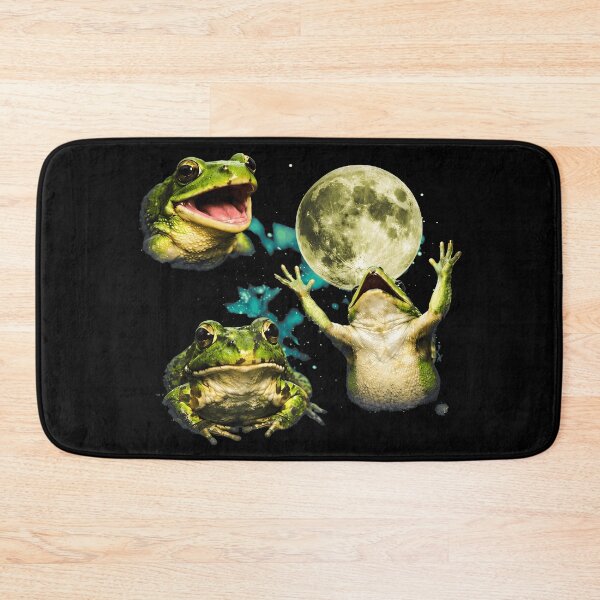 Item preview, Vintage Frog Moon Retro Amphibian Design designed and sold by Catsi-Nook-Art.
