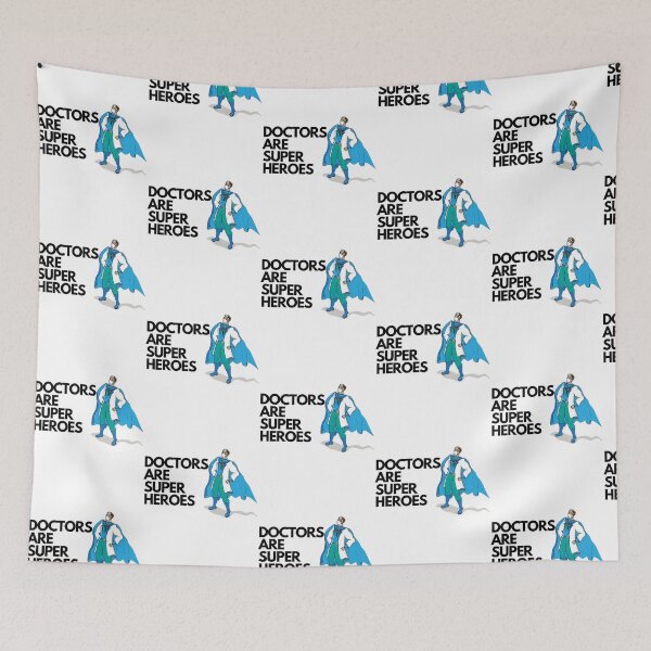Item preview, Doctors Are Super Heroes designed and sold by boaz-lindquis.