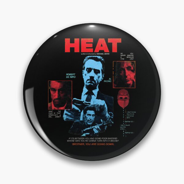Item preview, Heat Movie Graphic Design Featuring De Niro and Pacino designed and sold by Catsi-Nook-Art.