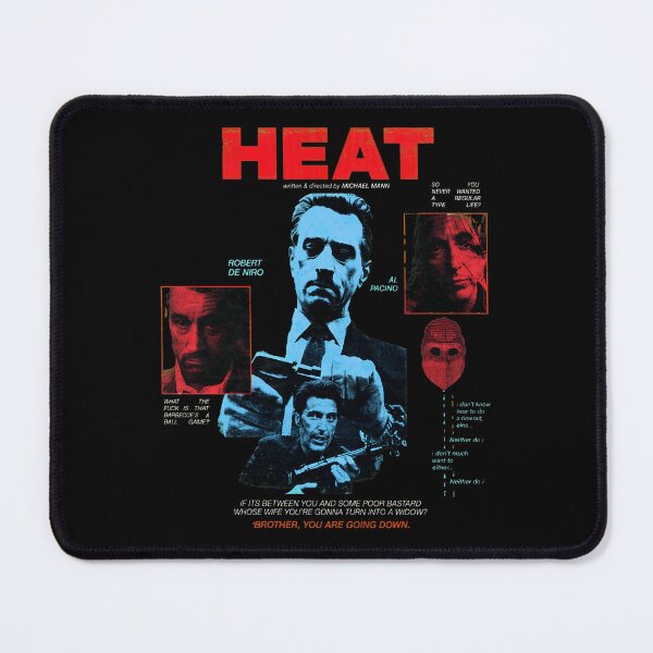 Item preview, Heat Movie Graphic Design Featuring De Niro and Pacino designed and sold by Catsi-Nook-Art.