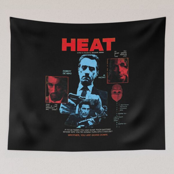 Item preview, Heat Movie Graphic Design Featuring De Niro and Pacino designed and sold by Catsi-Nook-Art.