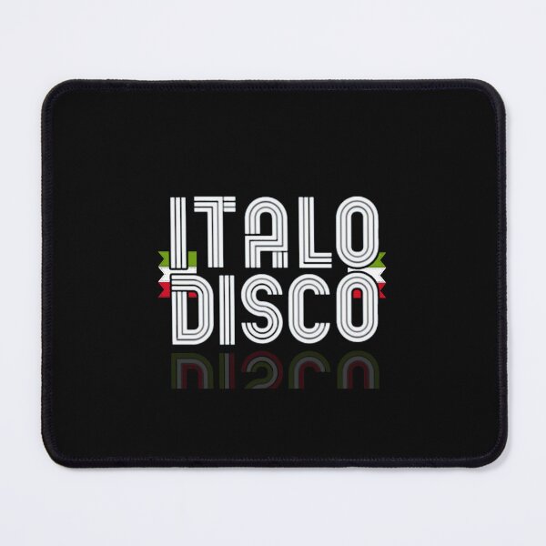 Item preview, Italo Disco Retro 80s Vintage Music Retro Black designed and sold by Graphroad.