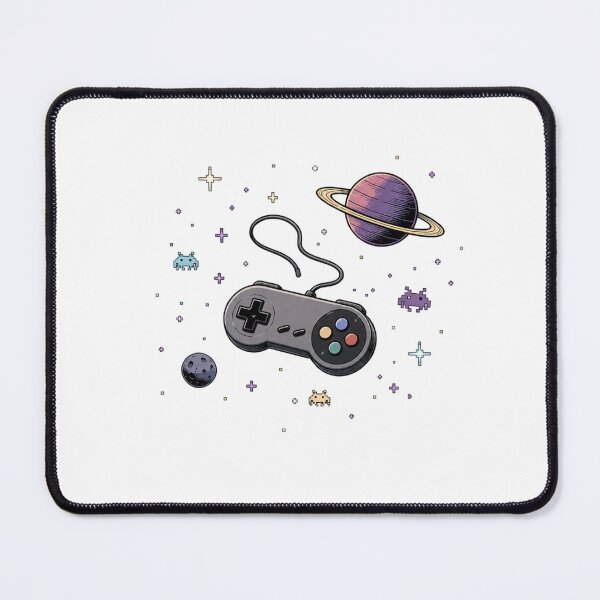 Item preview, Cosmic Gamer – Retro Gaming in Space designed and sold by MySthore.