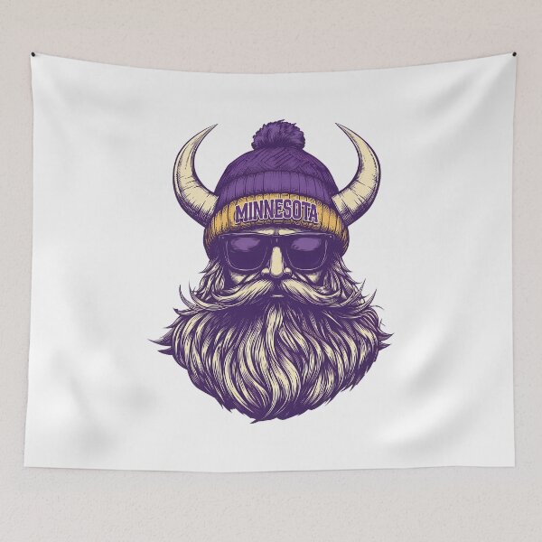 Item preview, Nordic Viking Warrior Beard Helmet Vintage Artwork designed and sold by RichardAn57560.