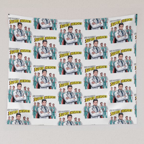 Item preview, Doctors Are Super Heroes designed and sold by boaz-lindquis.
