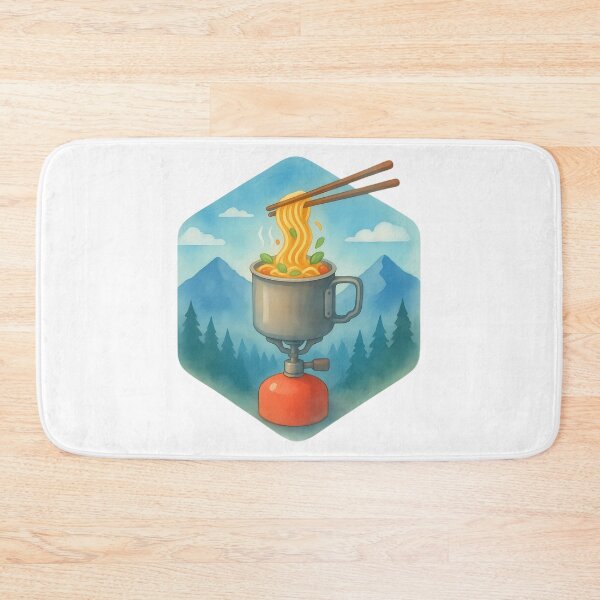 Item preview, Alpine Mountain Hiking  Camping - Ramen Noodles designed and sold by ryken-hens.