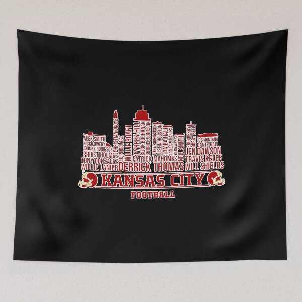 Item preview, Red Football City Skyline Design designed and sold by JasonVasq64308.