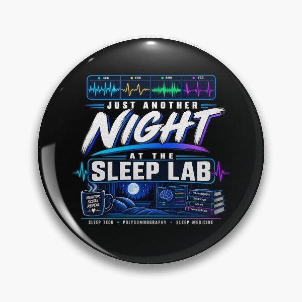 Item preview, Just Another Night at the Sleep Lab Sleep Tech designed and sold by amndro.