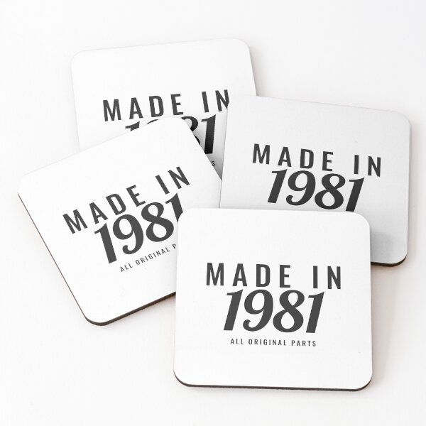 Item preview, Made In 1981 - Birthday Gift Shirt designed and sold by 29N2M.