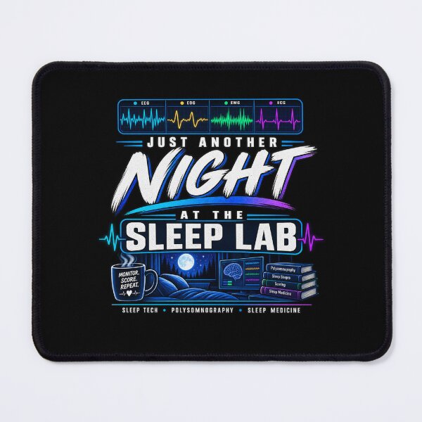 Item preview, Just Another Night at the Sleep Lab Sleep Tech designed and sold by amndro.