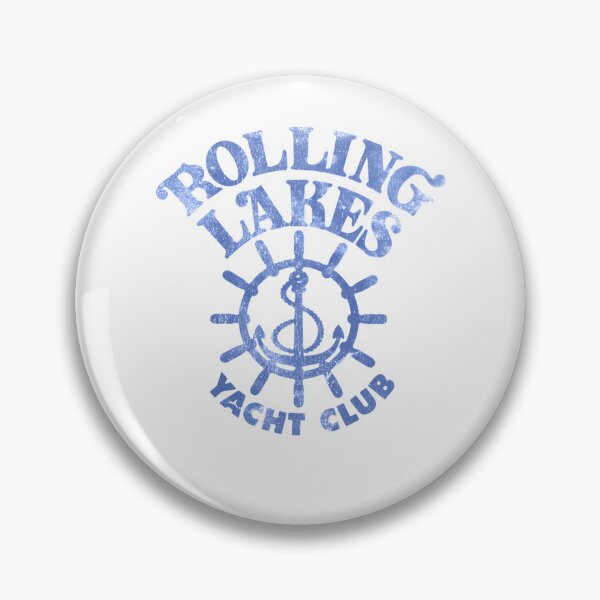 Item preview, Blue Ship Wheel Anchor Typography Emblem designed and sold by rinaroy.