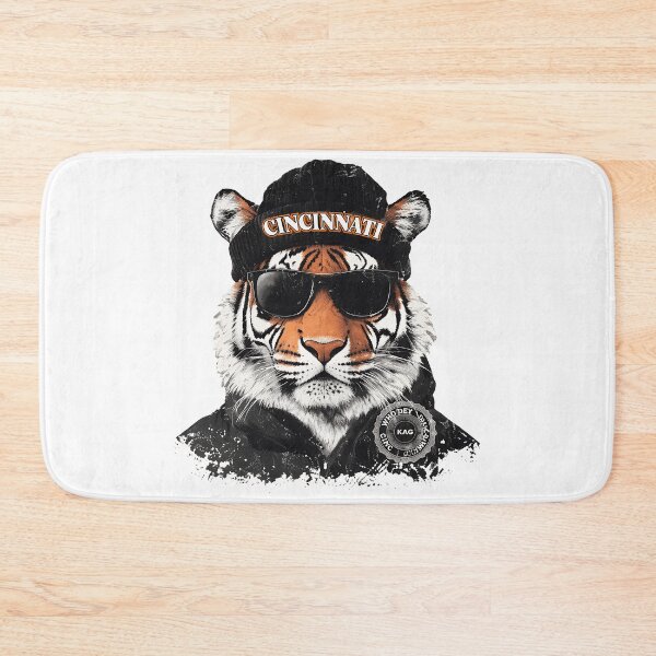 Item preview, Cool Tiger Streetwear Portrait With Urban Attitude designed and sold by AndreaMar78112.