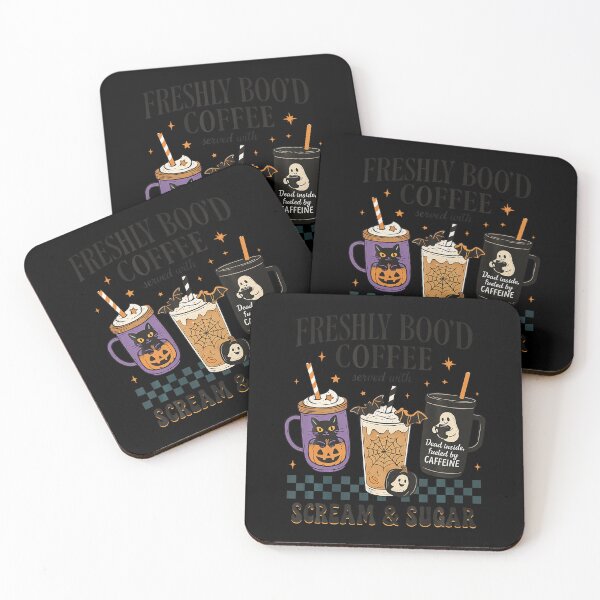 Item preview, Freshly BooD Coffee Scream Sugar Halloween designed and sold by stershopepie.