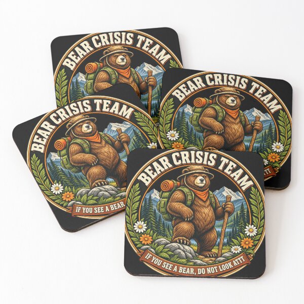 Item preview, Bear Crisis Team Funny Hiking designed and sold by WearTheVibe Store.