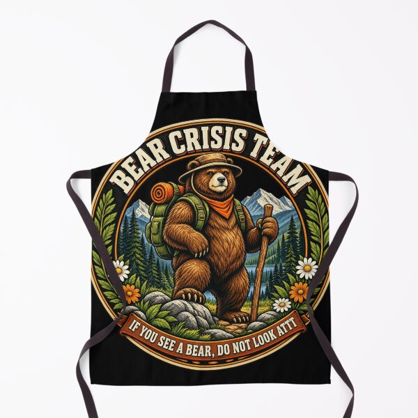 Item preview, Bear Crisis Team Funny Hiking designed and sold by WearTheVibe Store.