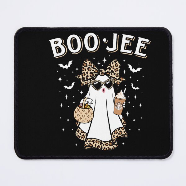 Item preview, Funny Boo Jee Ghost Coffee Leopard Halloween designed and sold by stershopepie.