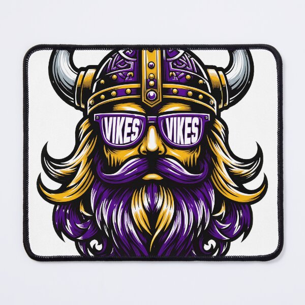 Item preview, Minnesota Viking Skull Vintage Warrior Mascot Artwork designed and sold by WilliamTh31257.
