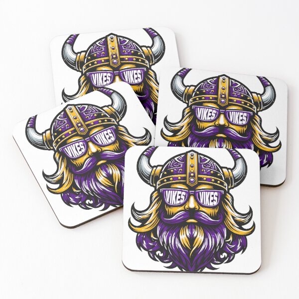 Item preview, Minnesota Viking Skull Vintage Warrior Mascot Artwork designed and sold by WilliamTh31257.