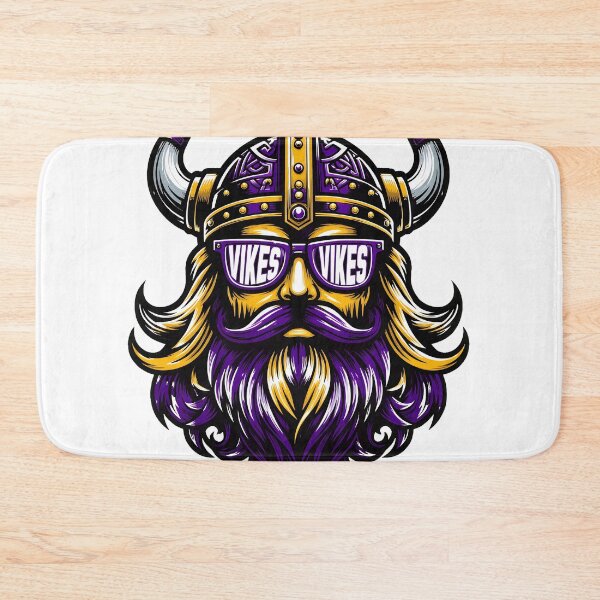 Item preview, Minnesota Viking Skull Vintage Warrior Mascot Artwork designed and sold by WilliamTh31257.