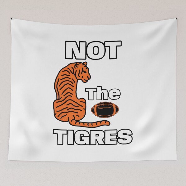 Item preview, Bold Tiger Football Spirit Typography Design Artwork designed and sold by MaryBenne69623.