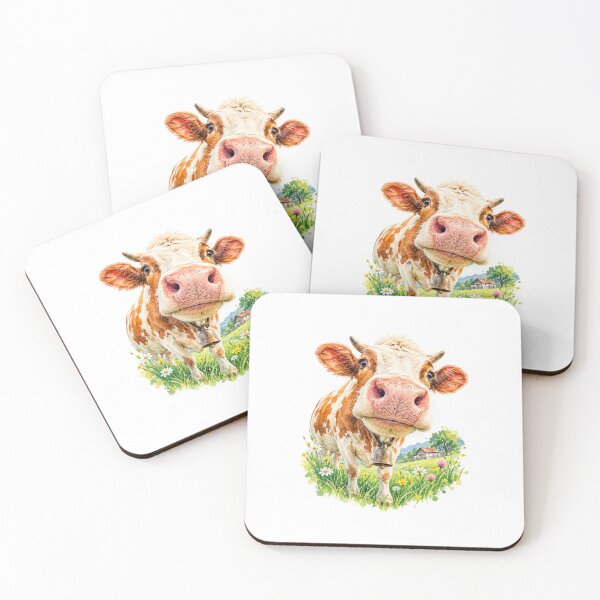 Item preview, Curious Cow – Nose First Into the Countryside designed and sold by Russell Thorne.