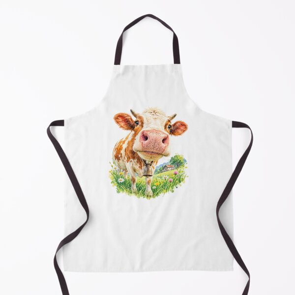 Item preview, Curious Cow – Nose First Into the Countryside designed and sold by Russell Thorne.