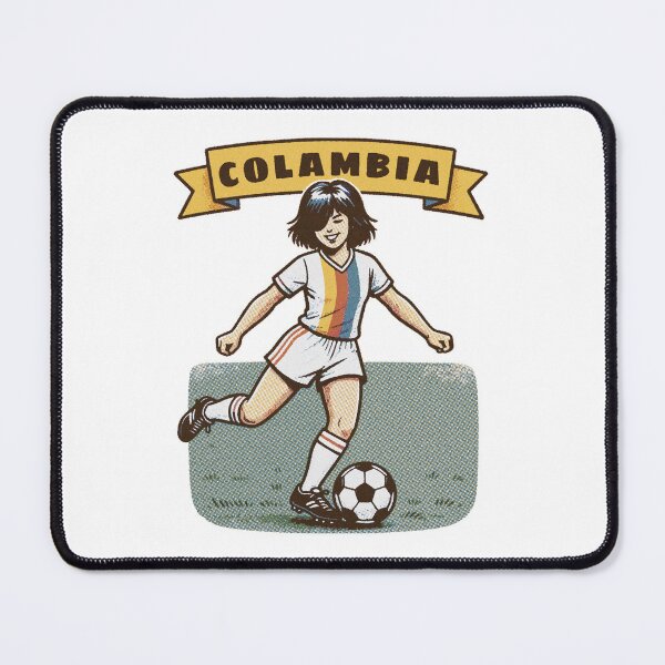 Item preview, Colombia - Vintage Football Fan designed and sold by Scaryzz.